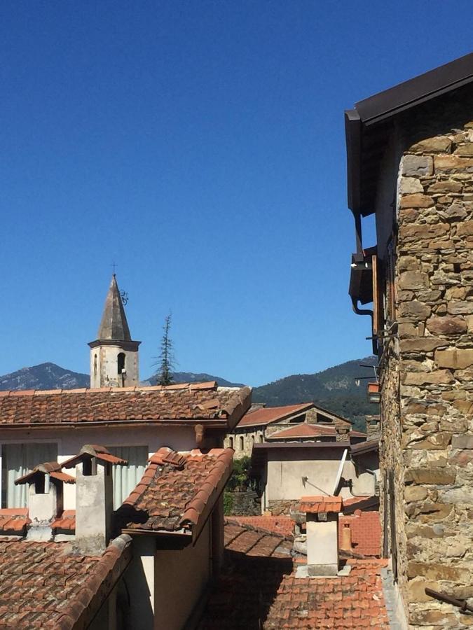 House In The Medieval Village Apricale Exterior foto
